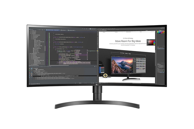 LG 34WN80C-B 34 Inch 21:9 UltraWide™ WQHD IPS HDR10 USB-C 3-Side Virtually Borderless Monitor