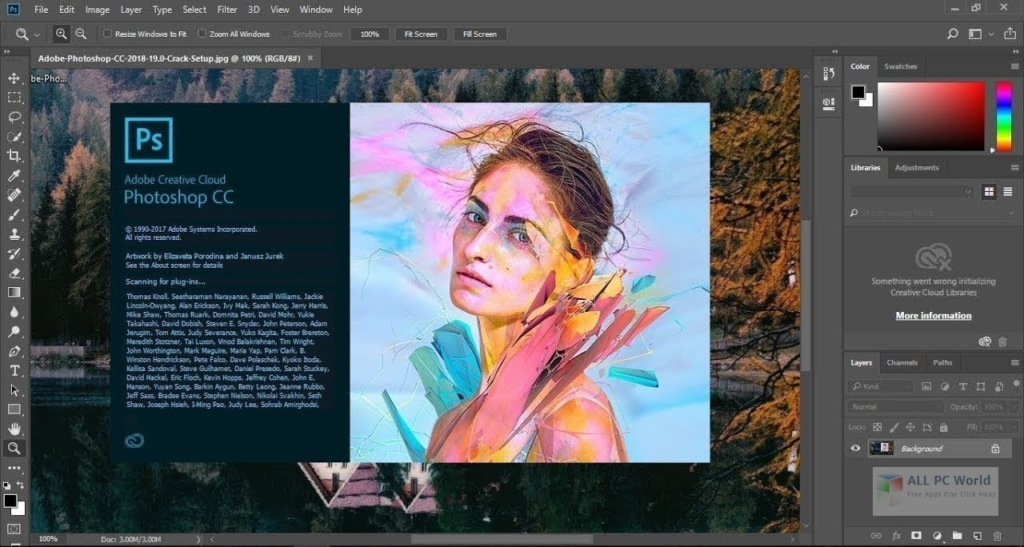 a screenshot of Adobe Photoshop