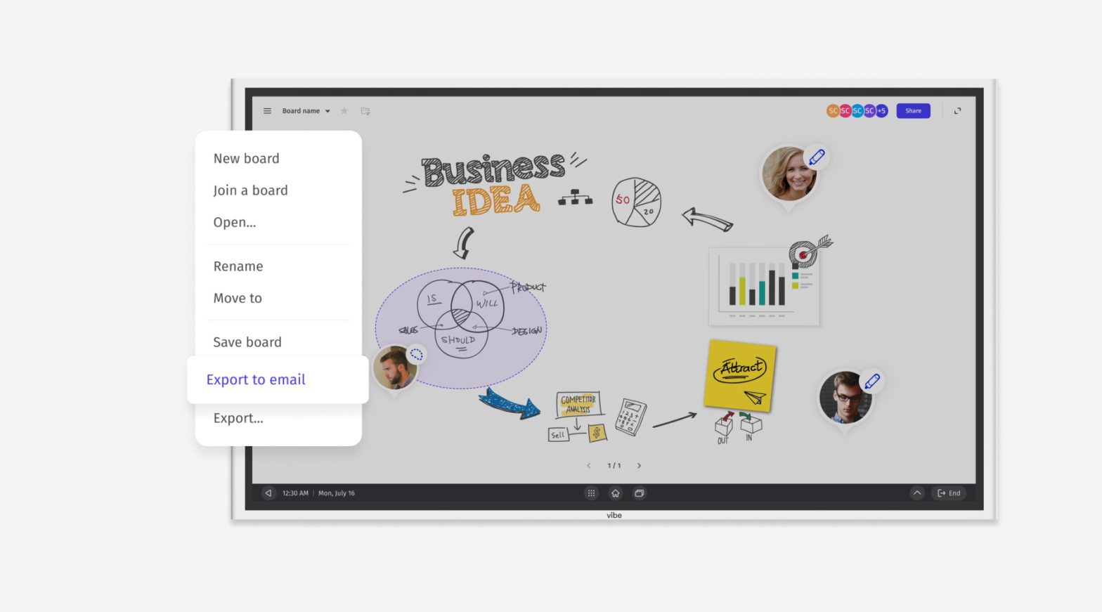 Whiteboard Apps How to Use Your Favorite Apps on a Smart Whiteboard Vibe