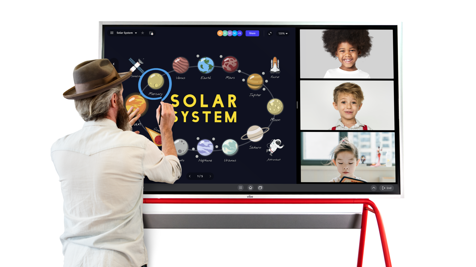Vibe Smart Whiteboard Unlocks Student Engagement